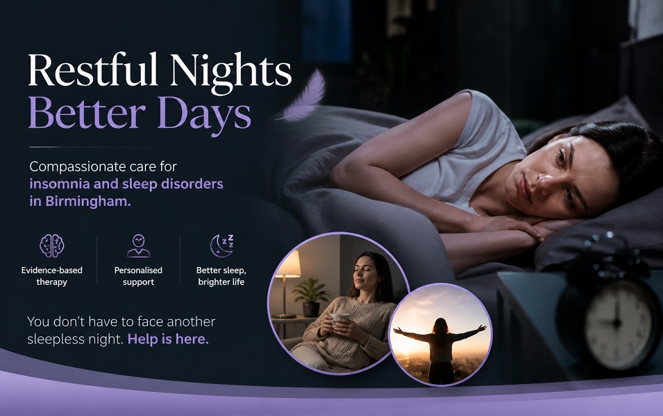 Overcoming Insomnia and Sleep Disorders in Birmingham: Your Guide 1 Insomnia and Sleep disorders Birmingham